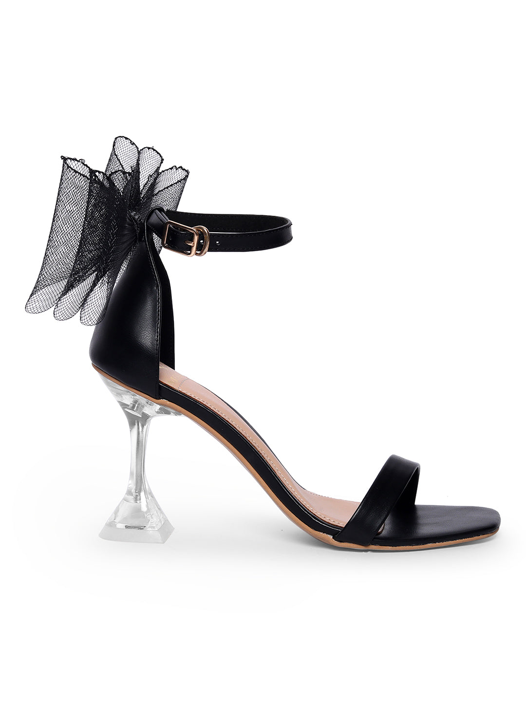 Cheap Transparent Heel High Heel Ladies Pearl Sandals | Joom